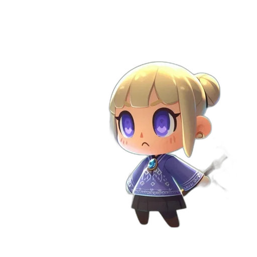 staff, weapon, sword, creature, pixel art, 3d render, concept art, anime transparent PNG cut-out