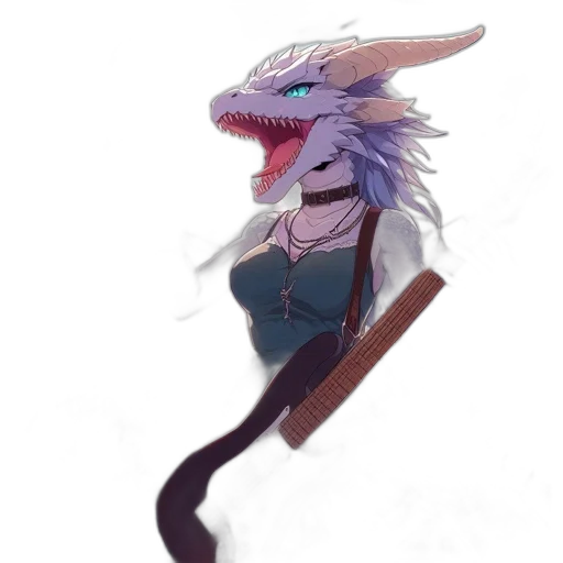 dragon, staff, creature, sword, fantasy art, concept art, watercolor, pixel art transparent PNG cut-out