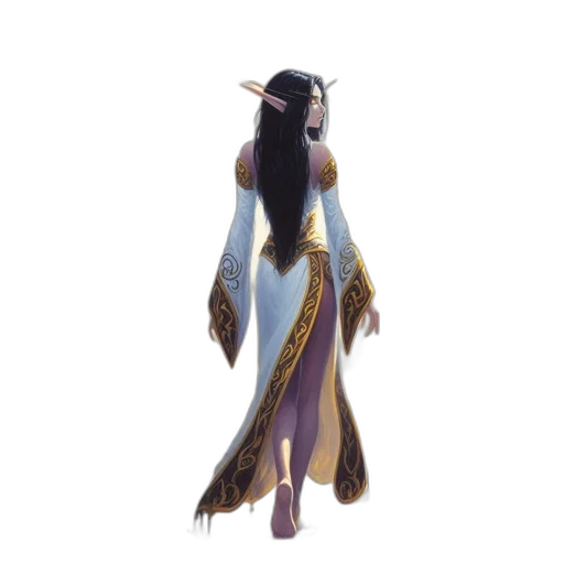 dress, dragon, staff, creature, fantasy art, concept art, watercolor, pixel art transparent PNG cut-out