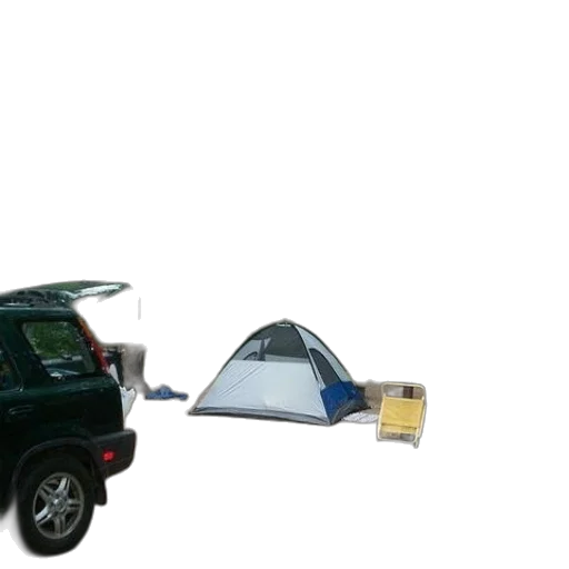 car, umbrella, 3d render, parked transparent PNG cut-out