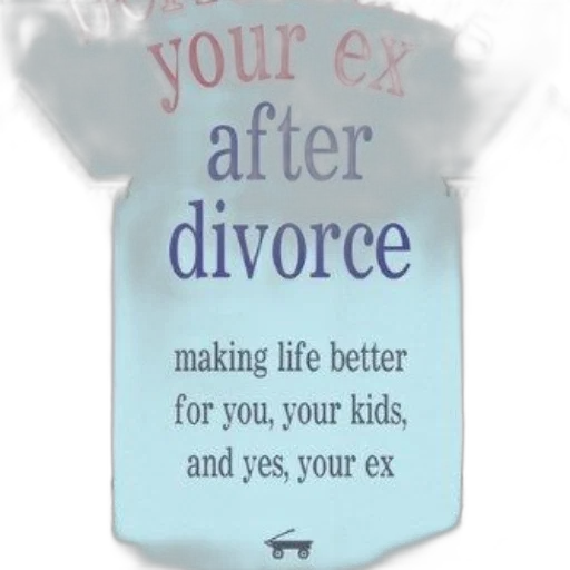 book, cover, two, houses, titled, befriending, after, divorce transparent PNG cut-out