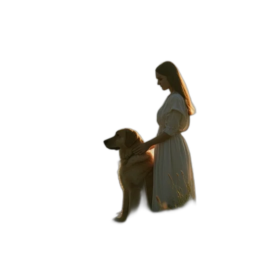 staff, dress, animal, creature, pixel art, oil painting, concept art, photorealistic transparent PNG cut-out