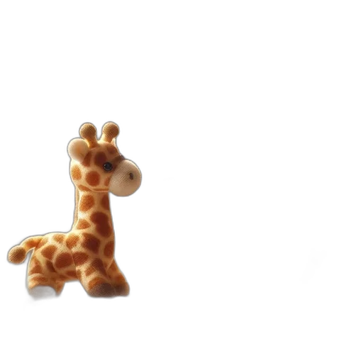 animal, creature, staff, 3d render, kitten, sits, knitted, surface transparent PNG cut-out