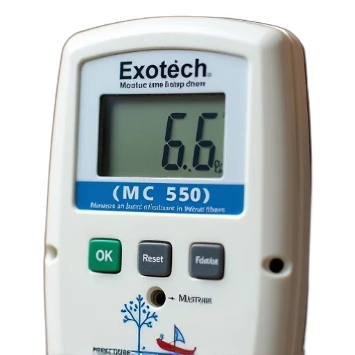 white, exotech, moisture, scanner, digital, display, showing, humidity transparent PNG cut-out