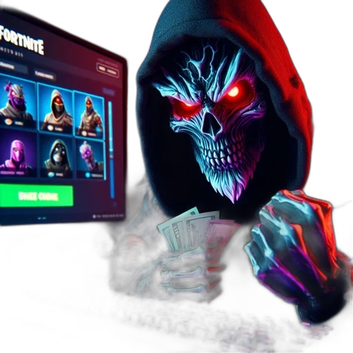 mask, weapon, jacket, concept art, cyberpunk, 3d render, vaporwave, neon lights transparent PNG cut-out