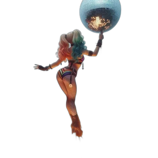 umbrella, staff, dress, creature, concept art, fantasy art, pixel art, 3d render transparent PNG cut-out