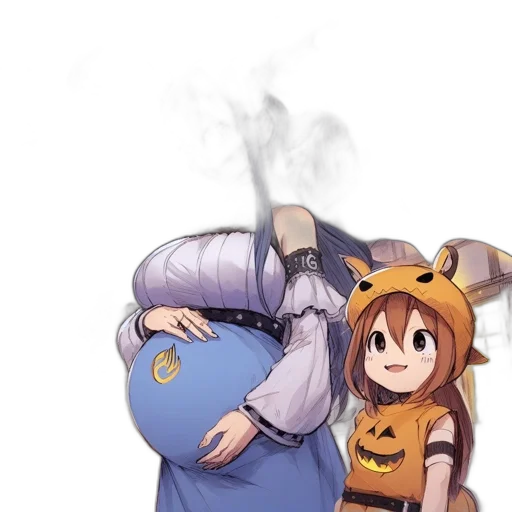 staff, dress, weapon, mask, anime, concept art, pixel art, watercolor transparent PNG cut-out