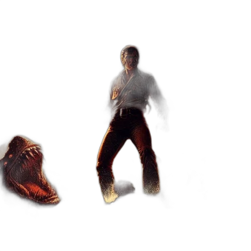 creature, dragon, shoes, animal, concept art, 3d render, pixel art, photorealistic transparent PNG cut-out