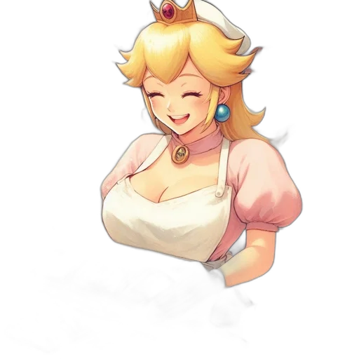 crown, dress, hat, staff, pixel art, concept art, watercolor, fantasy art transparent PNG cut-out