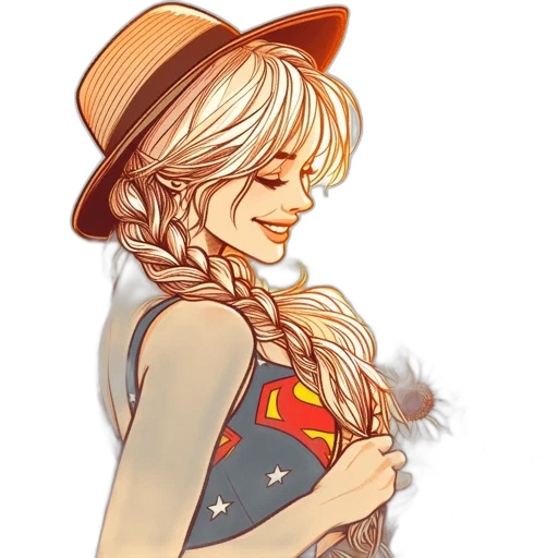 comic book art, cartoon, concept art, fantasy art, red, colorful, side, profile transparent PNG cut-out