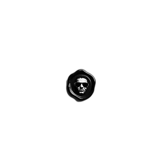 jewelry, jacket, face, weapon, white, envelope, black, wax transparent PNG cut-out