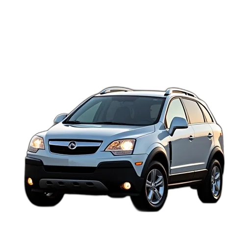 car, 3d render, photorealistic, 2009, saturn, vue transparent PNG cut-out