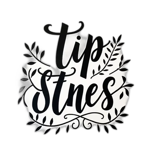 hand, lettering, tips, beginners transparent PNG cut-out