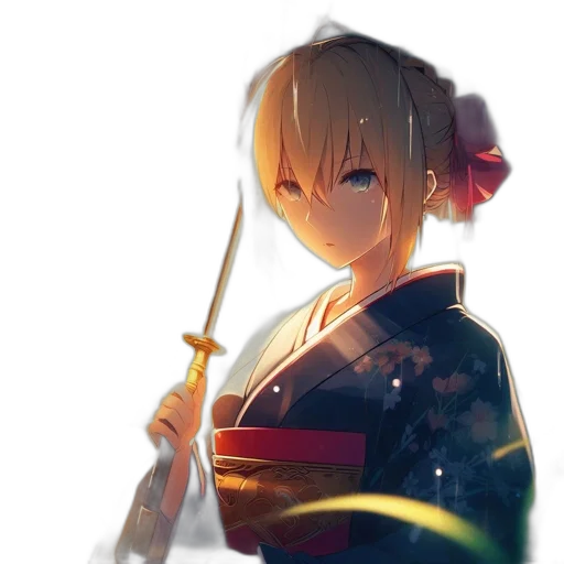 sword, staff, weapon, dragon, anime, fantasy art, concept art, pixel art transparent PNG cut-out
