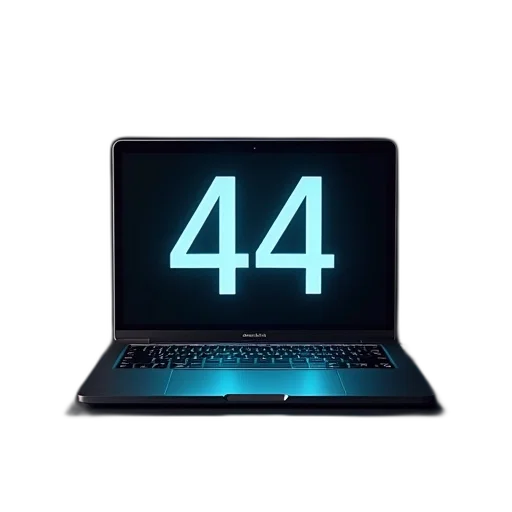 3d render, cyberpunk, interface, laptop, 4x4, battery, symbol transparent PNG cut-out