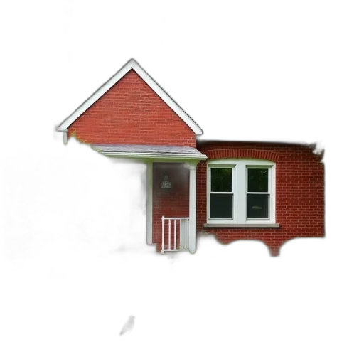 building, furniture, umbrella, staff, 3d render, photorealistic, concept art, pixel art transparent PNG cut-out