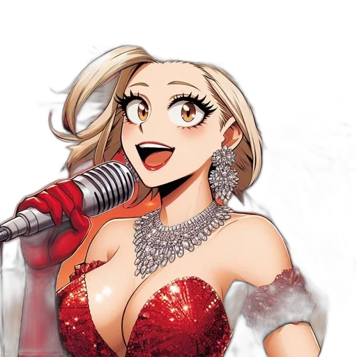 dress, cartoon, anime, pixel art, concept art, animated, female, character transparent PNG cut-out