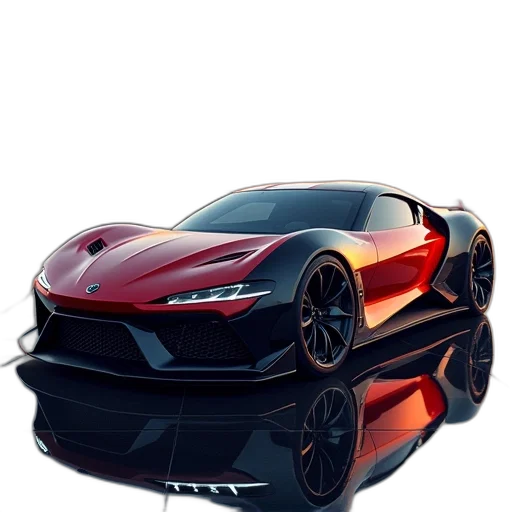car, 3d render, concept art, photorealistic, fantasy art, scios, will, arrive transparent PNG cut-out