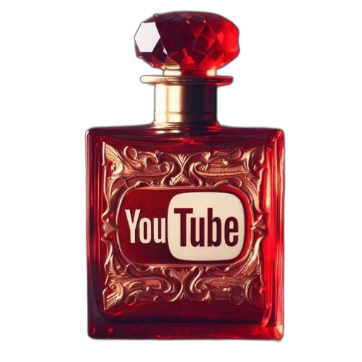 bottle, 3d render, elegant, luxurious-looking, adorned, gold, accents, gemstone transparent PNG cut-out