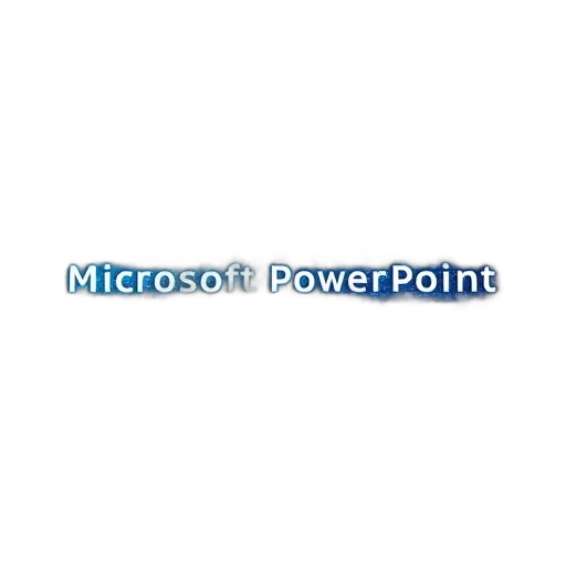 blue, background, white, text, overlay, reads, microsoft, powerpoint transparent PNG cut-out