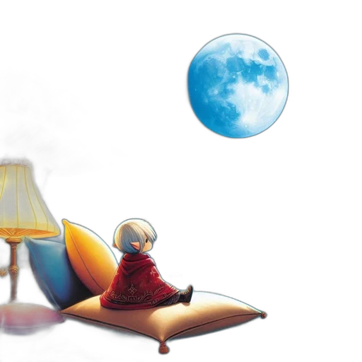 furniture, umbrella, robot, mask, concept art, 3d render, fantasy art, watercolor transparent PNG cut-out