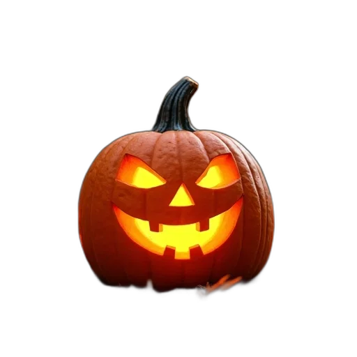 mask, face, 3d render, pixel art, photorealistic, concept art, orange, halloween transparent PNG cut-out
