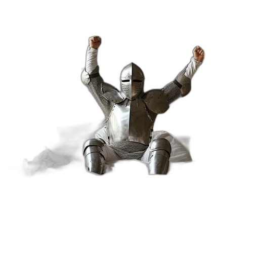 robot, sword, furniture, weapon, concept art, 3d render, fantasy art, comic book art transparent PNG cut-out