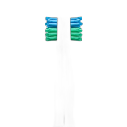crown, weapon, hair, two, identical, white, toothbrushes, blue transparent PNG cut-out