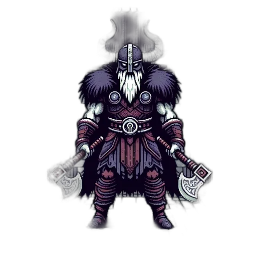 mask, staff, sword, creature, fantasy art, concept art, pixel art, comic book art transparent PNG cut-out