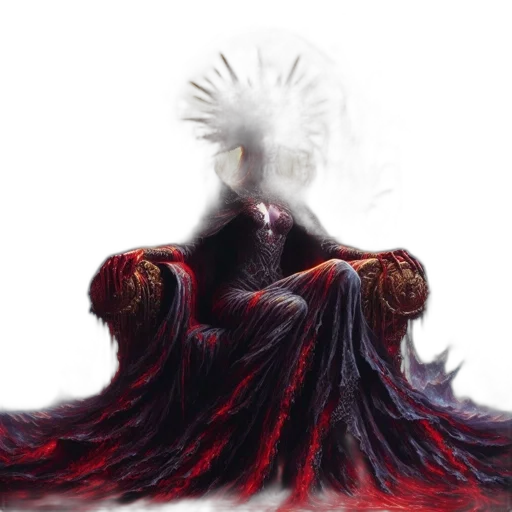 hair, crown, creature, mask, concept art, fantasy art, photorealistic, pixel art transparent PNG cut-out