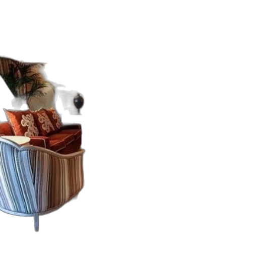 furniture, robot, food, hat, 3d render, concept art, photorealistic, underwater transparent PNG cut-out