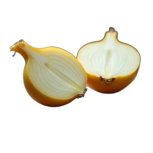 food, crown, flower, mask, 3d render, photorealistic, yellow, onion transparent PNG cut-out