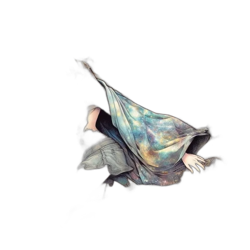 dress, umbrella, mask, hat, watercolor, concept art, 3d render, photorealistic transparent PNG cut-out