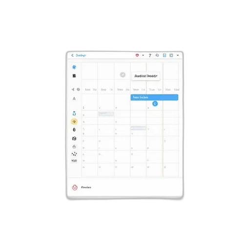 calendar, window, showing, tasks transparent PNG cut-out