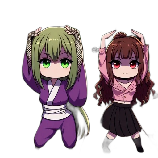 creature, mask, animal, staff, anime, cartoon, pixel art, concept art transparent PNG cut-out