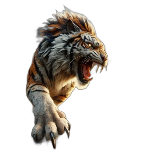 animal, creature, dragon, fantasy art, concept art, photorealistic, 3d render, majestic transparent PNG cut-out