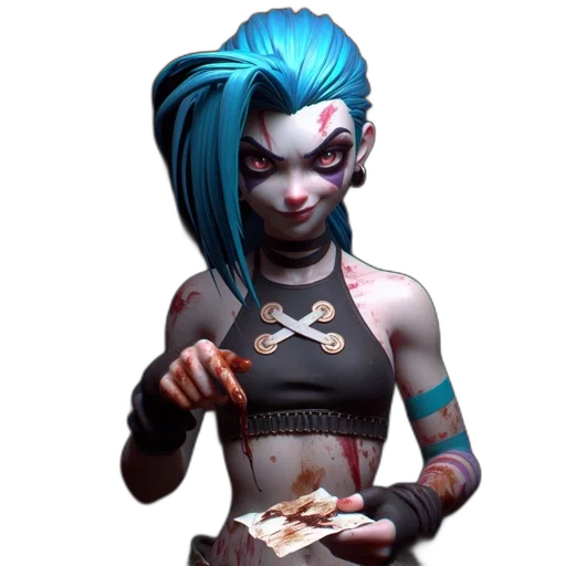 food, face, weapon, jewelry, concept art, cyberpunk, fantasy art, 3d render transparent PNG cut-out