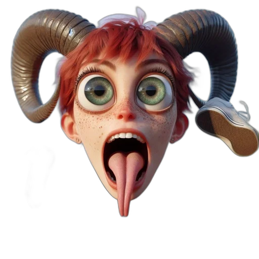 creature, mask, face, animal, 3d render, concept art, photorealistic, fantasy art transparent PNG cut-out