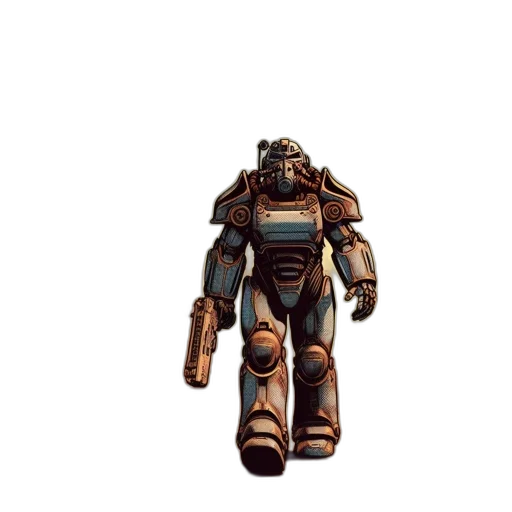 robot, weapon, creature, animal, concept art, 3d render, pixel art, comic book art transparent PNG cut-out