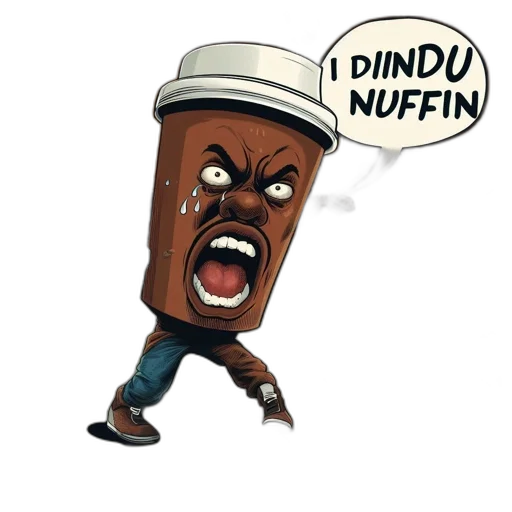 food, cartoon, comic book art, pixel art, concept art, comical, drawing, features transparent PNG cut-out