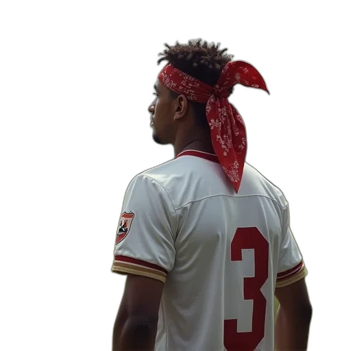 hat, player, bandana, standing transparent PNG cut-out