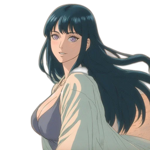 dress, anime, concept art, fantasy art, watercolor, blue, pastel, green transparent PNG cut-out