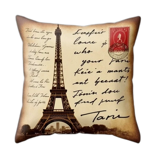 furniture, photorealistic, concept art, beige, pillow, vintage, design, featuring transparent PNG cut-out