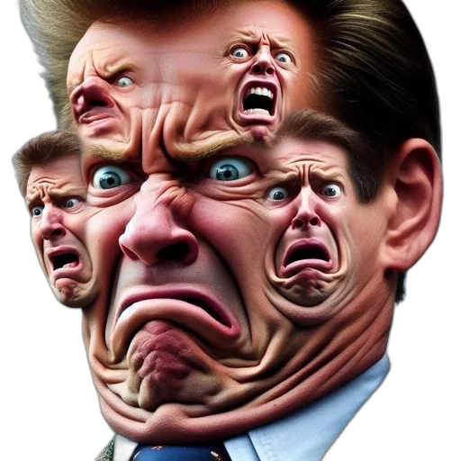 face, mask, creature, photorealistic, concept art, comic book art, cartoon, individual transparent PNG cut-out
