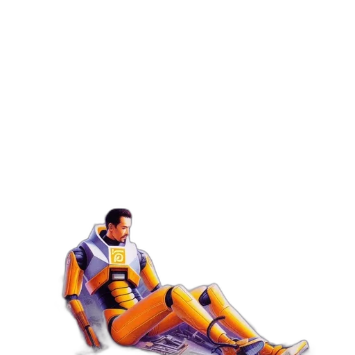 robot, furniture, jacket, shoes, concept art, comic book art, pixel art, 3d render transparent PNG cut-out