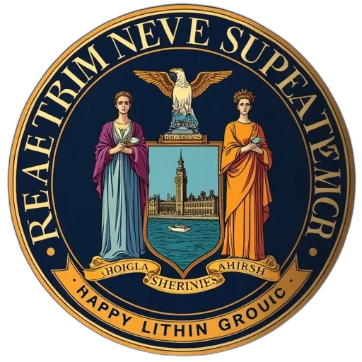 new, york, state, seal, long, sleeve, shirt transparent PNG cut-out