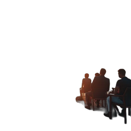 furniture, staff, jacket, robot, 3d render, concept art, fire, outer space transparent PNG cut-out