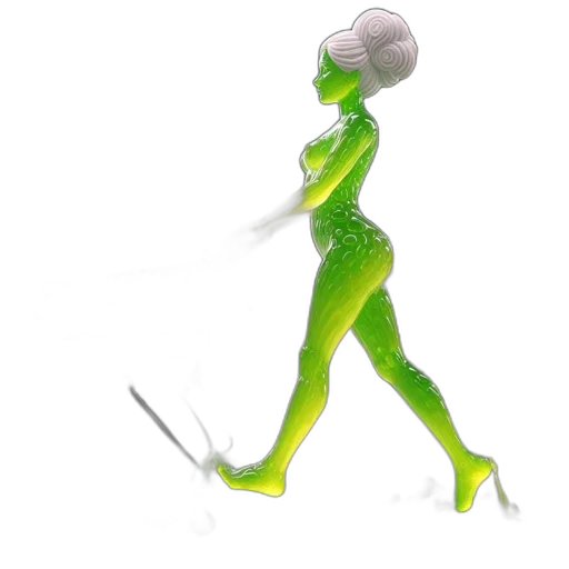 staff, creature, robot, weapon, concept art, 3d render, fantasy art, vaporwave transparent PNG cut-out