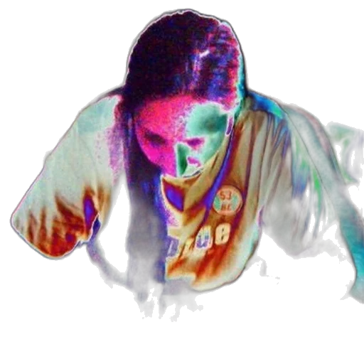 jacket, creature, face, mask, photorealistic, vaporwave, 3d render, concept art transparent PNG cut-out