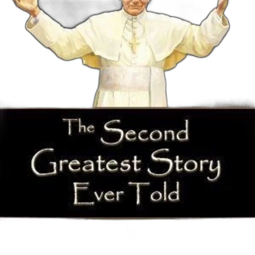 concept art, second, greatest, story, ever, told, poster, features transparent PNG cut-out
